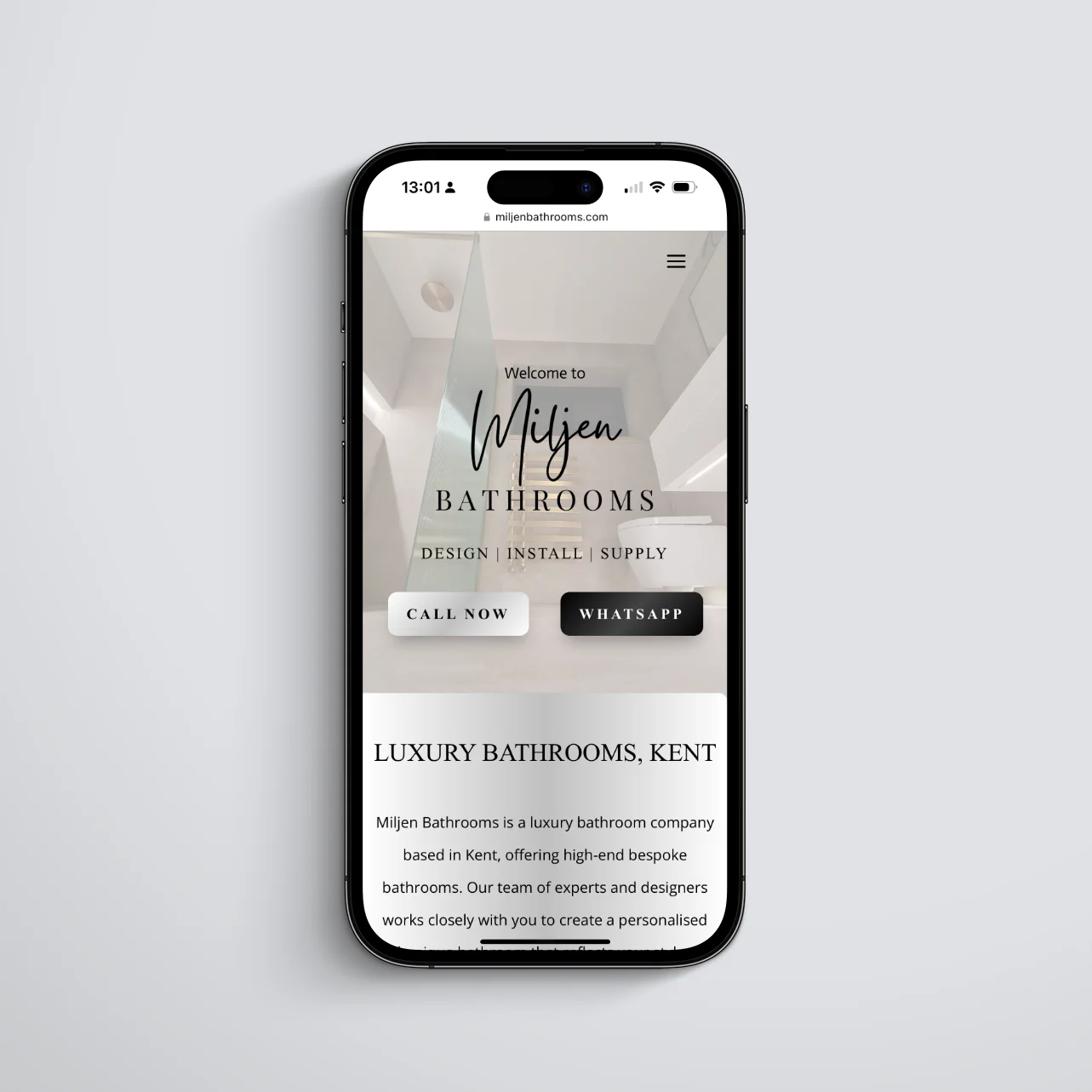 Miljen Bathrooms - DLS Web Design Services Miljen Bathrooms - DLS Web Design Services